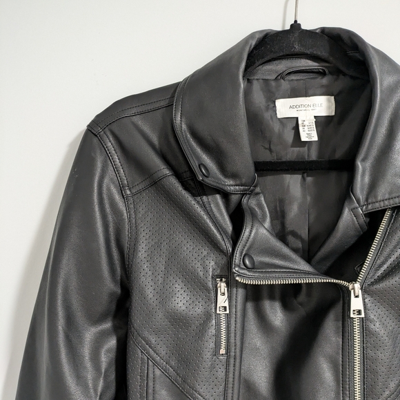 Leather Bomber Jacket - Picture 1 of 5
